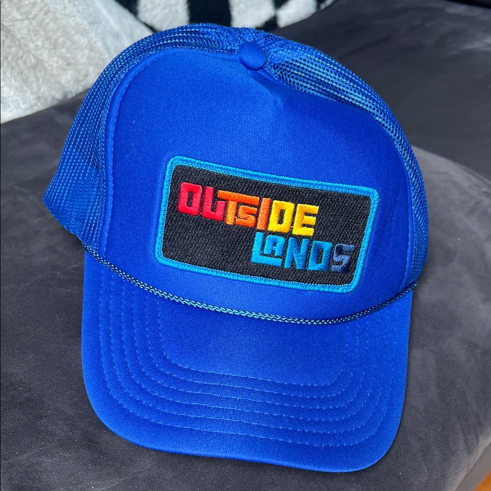 Aviator Nation Outside Lands Blue Trucker Hat